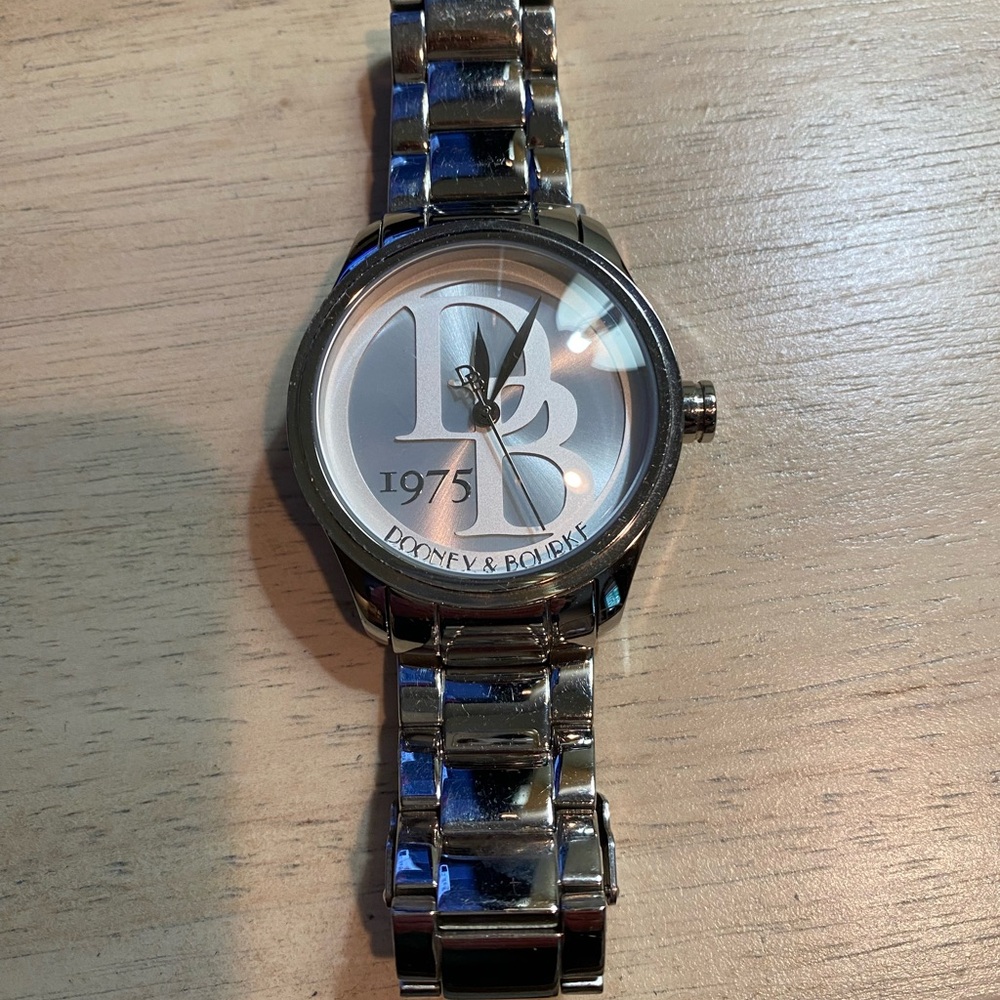 Dooney & Bourke Silver Watch